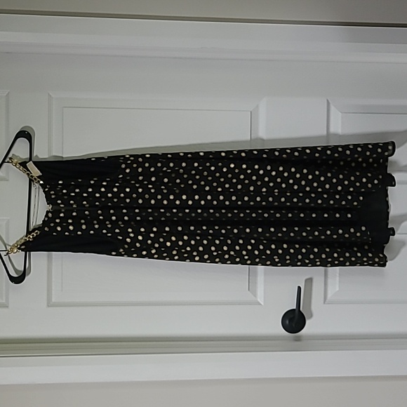 Michael Kors Bergalia Gold Foil Dress PTP Up to 23" - Picture 2 of 6